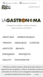 Mobile Screenshot of lagastronoma.com